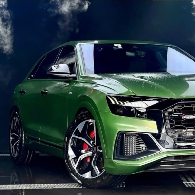 Ravoony Basic Metal Sonoma Green Car Vinyl Wrap 02