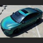 Ravoony Plus Glossy Laser Green Car Vinyl Wrap