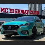Ravoony Plus Glossy Laser Green Car Vinyl Wrap