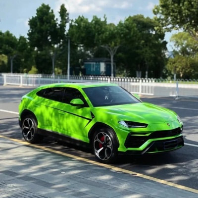 Ravoony Basic Lime Green Vinyl Wrap 02