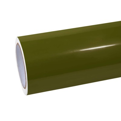 Ravoony Basic Audi Gloss Army Green Vinyl Car Wrap 01