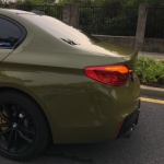 Ravoony Basic Audi Gloss Army Green Vinyl Car Wrap