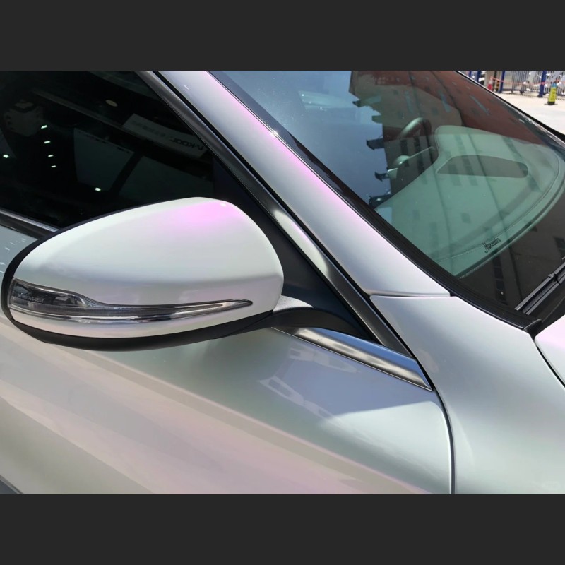 Ravoony Plus Glossy White to Purple Vinyl Car Wrap