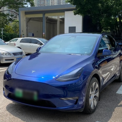 Ravoony Basic Audi Gloss Navarra Blue Vinyl Car Wrap 02