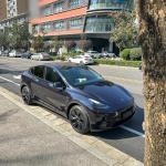 Ravoony Basic Glossy Metallic Spar Black Blue Vinyl Wrap