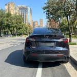 Ravoony Basic Glossy Metallic Spar Black Blue Vinyl Wrap