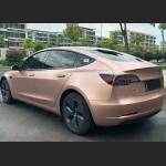 Ravoony Plus Pure Metallic Rose Gold Car Vinyl Wrap