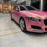 Ravoony Basic Chameleon Car Wrap-Matte Diamond Gold Pink