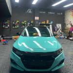 Ravoony Basic Glossy Tiffany Blue Car Vinyl Wrap