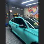 Ravoony Basic Glossy Tiffany Blue Car Vinyl Wrap