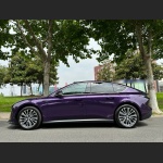 Ravoony Basic Audi Gloss Midnight Purple Car Vinyl Wrap