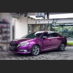 Ravoony Basic Ultra Gloss Metal Paint Grape Purple Vinyl Wrap