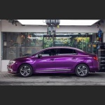 Ravoony Basic Ultra Gloss Metal Paint Grape Purple Vinyl Wrap