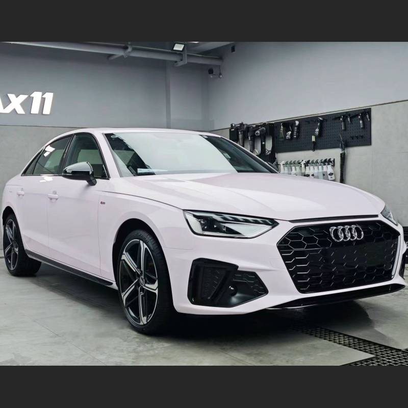 Ravoony Plus Glossy Mary Kay Pink Car Vinyl Wrap