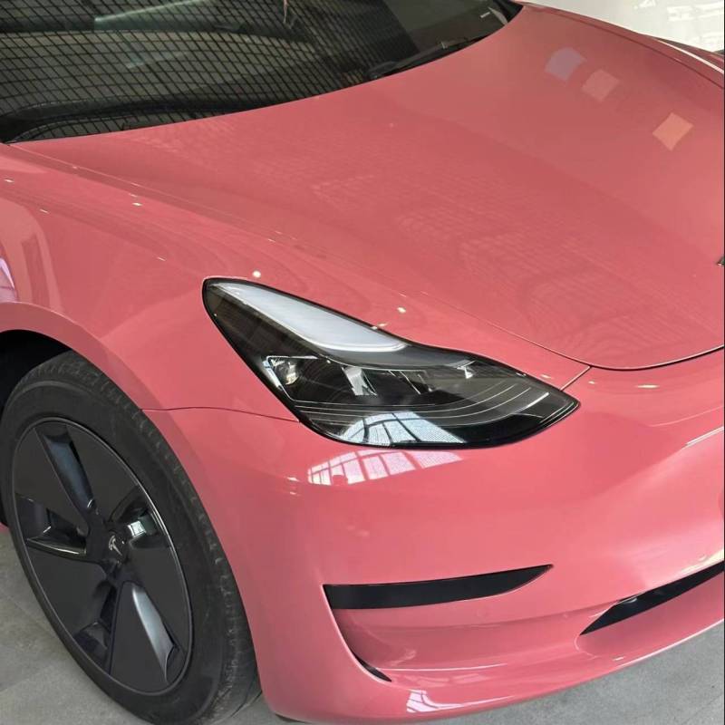 Ravoony Plus Glossy Morganite Red Car Wrap