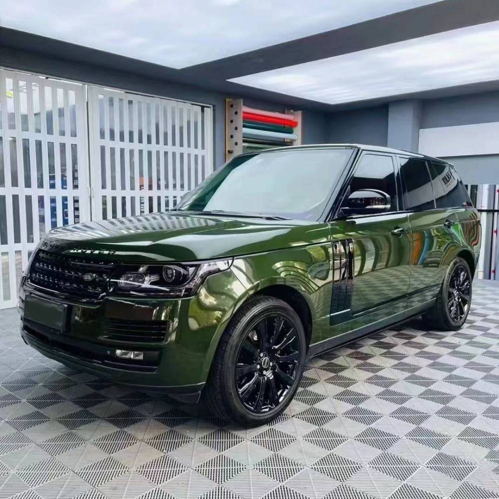 Ravoony Plus Glossy Anderberg Green Car Vinyl Wrap