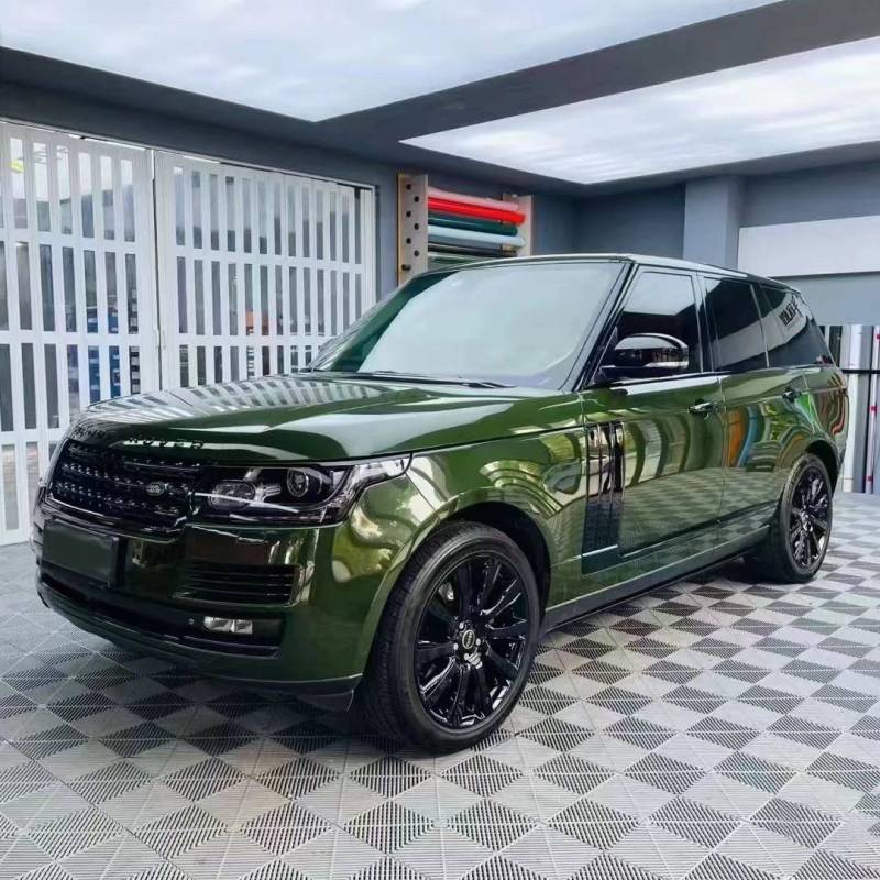 Ravoony Plus Glossy Anderberg Green Car Vinyl Wrap