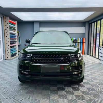 Ravoony Plus Glossy Anderberg Green Car Vinyl Wrap 02