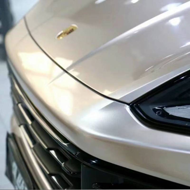 Ravoony Pro TPU Glossy Metallic Champagne Gold PPF Film
