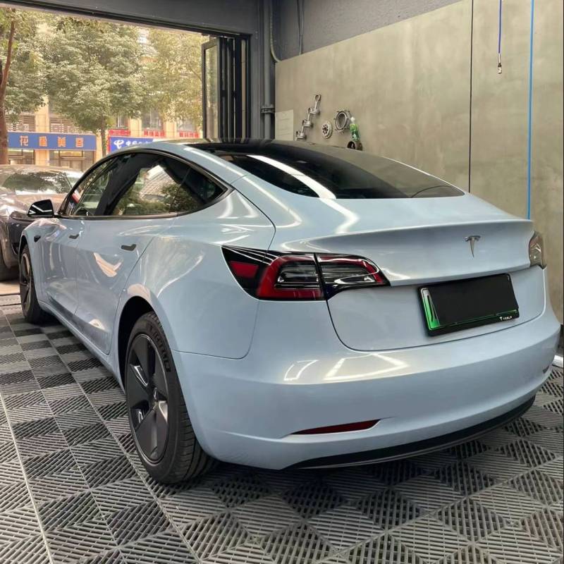 Ravoony Pro TPU Glossy Metallic Color Shift Blue Gold PPF Film