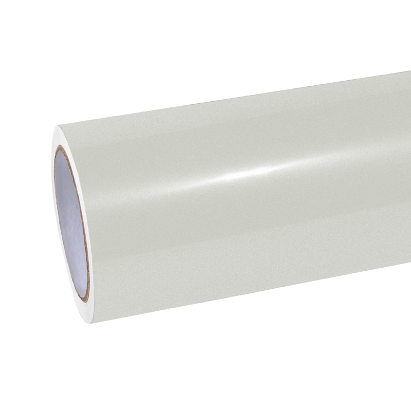 Ravoony Pro TPU Glossy Metallic Silver Grey PPF Film