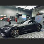 Ravoony Plus Matte Chrome Black Vinyl Wrap