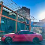 Ravoony Plus Glossy Crystal Strawberry Red Vinyl Car Wrap