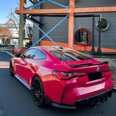 Ravoony Plus Glossy Crystal Strawberry Red Vinyl Car Wrap 02