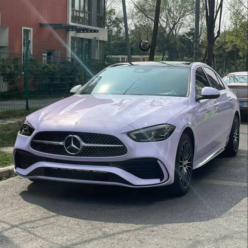 Ravoony Plus Glossy Violet Star Car Wrap