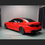 Ravoony Plus Glossy Crystal Ferrari Red Vinyl Car Wrap