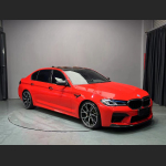 Ravoony Plus Glossy Crystal Ferrari Red Vinyl Car Wrap