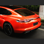 Ravoony Basic Glossy Metallic Paint Fire Red Vinyl Car Wrap