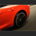 Ravoony Basic Glossy Metallic Paint Fire Red Vinyl Car Wrap