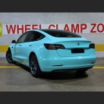 Ravoony Plus PET Gloss Crystal Tanager Blue Car Vinyl Wrap