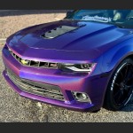 Ravoony Plus Glossy Laser Dark Purple Car Wrap