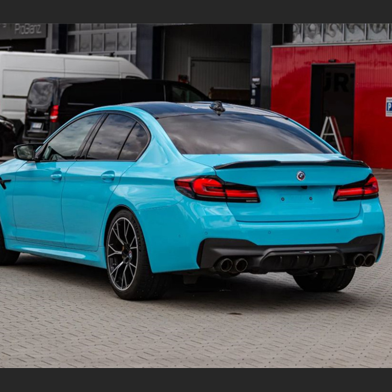Ravoony Basic Glossy Crystal Sky Blue Car Wrap