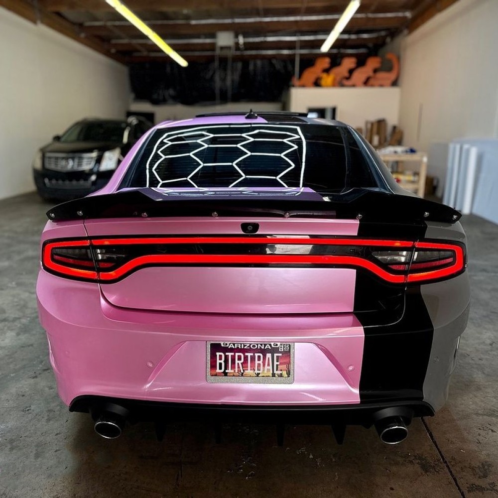 Time-Limited Sale Ravoony Plus Glossy Metal Paint Shell Pink Car Wrap
