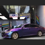 Ravoony Plus Chameleon Purple Red Vinyl Car Wrap