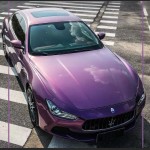 Ravoony Plus Maserati Gloss Love Audacious Purple Car Vinyl Wrap
