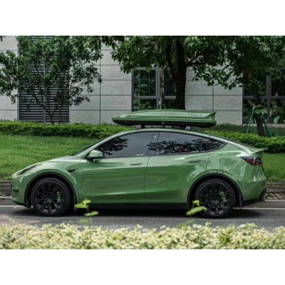Ravoony Plus Super Gloss Racing Green Car Vinyl Wrap 02