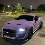 Ravoony Plus Glossy Lavender Purple Car Wrap