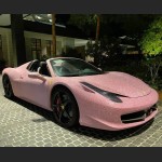 Ravoony Plus Super Glitter Pink Car Vinyl Wrap