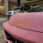 Ravoony Plus Super Glitter Pink Car Vinyl Wrap