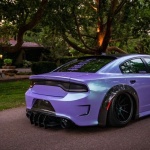Ravoony Plus Twin Candy Purple Green Car Wrap
