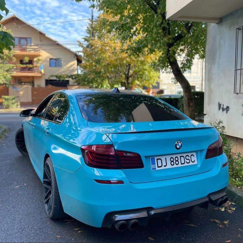 Time-Limited Sale Ravoony Plus Glossy Crystal Blue Sky Car Vinyl Wrap