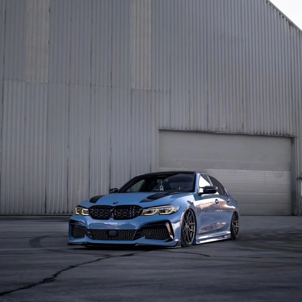 Ravoony Plus Gloss China Blue Car Vinyl Wrap