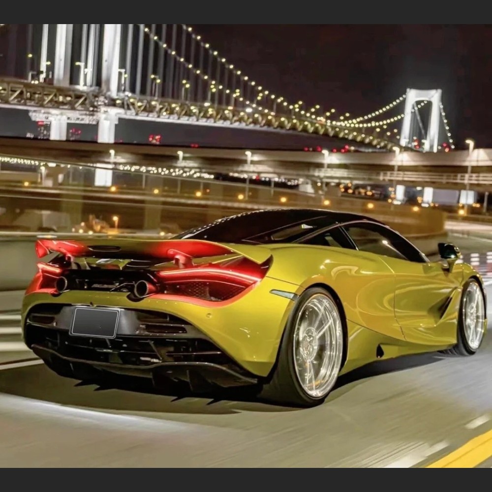 Ravoony Plus Glossy Metallic BMW M4 Paint Lemon Yellow Car Wrap