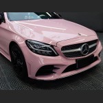 Ravoony Plus PET Gloss Crystal Peach Pink Car Vinyl Wrap