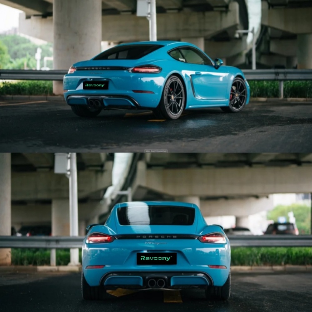 Ravoony Plus Glossy Miami Blue Vinyl Wrap