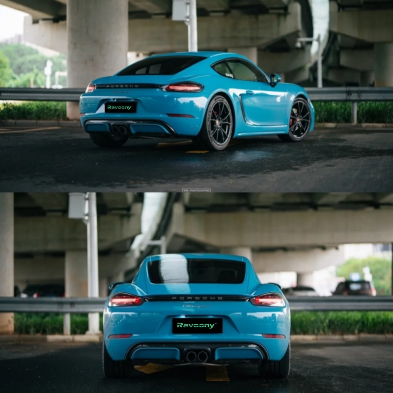 Ravoony Plus Glossy Miami Blue Vinyl Wrap